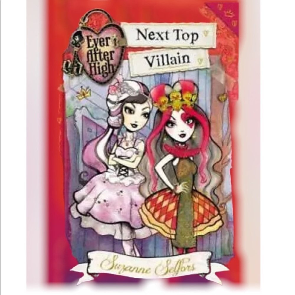 EUC Ever After High Next Top Villain Hardback Book